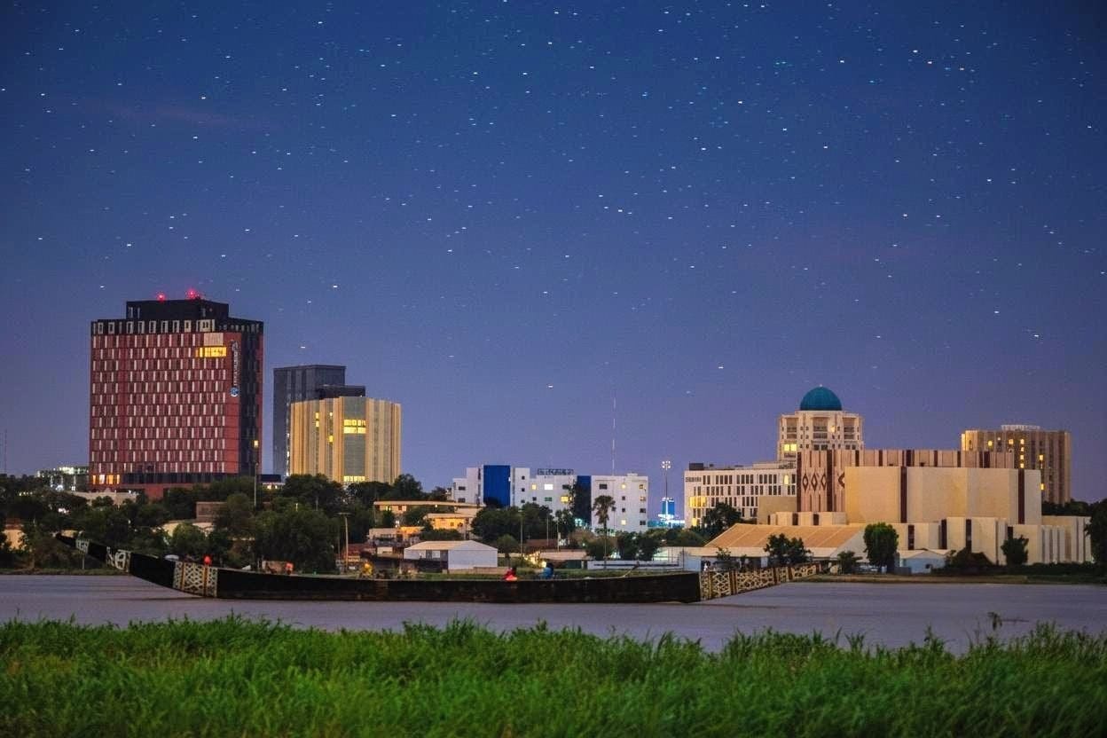 Vue de Niamey, Niger